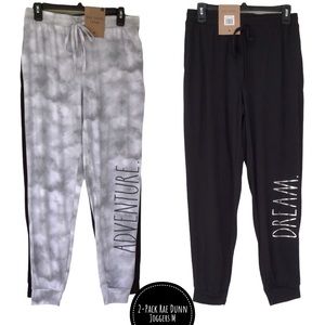 ✨Rae Dunn 2-Pack Joggers Medium NWT✨